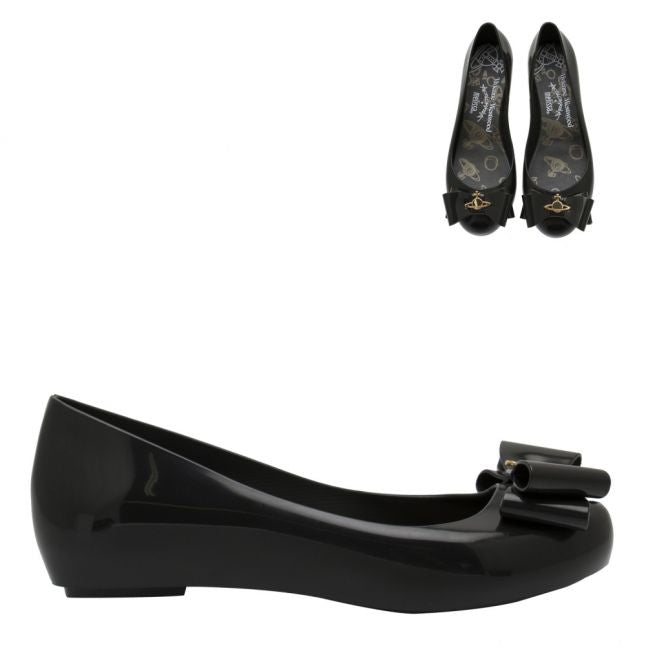 Vivienne Westwood Womens Black Ultragirl 22 Bow Shoes