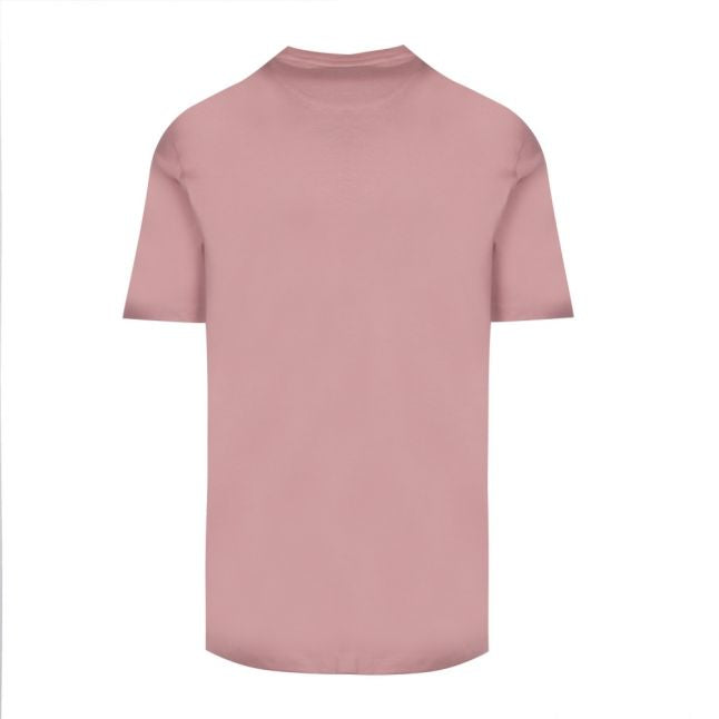 Mens Dusky Pink Stowart Bird Graphic S/s T Shirt