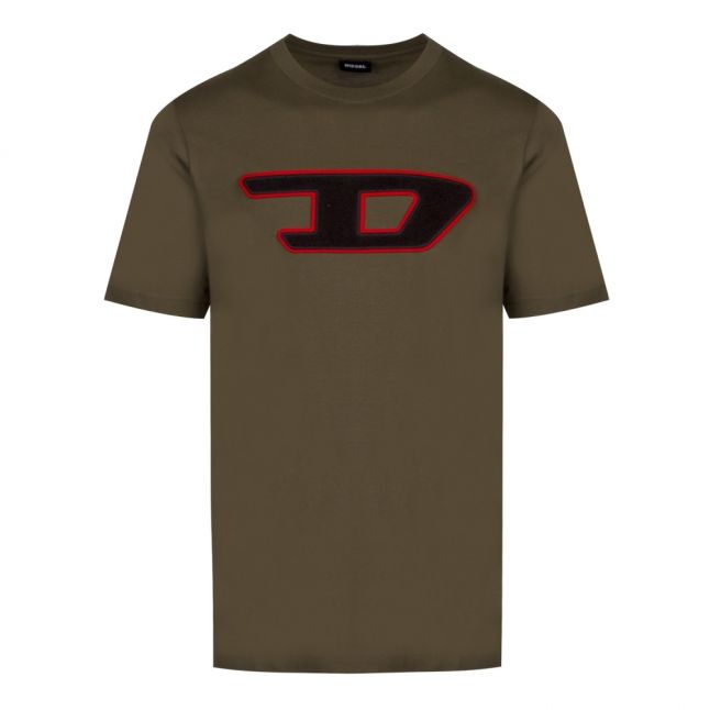 Mens Khaki T-Just-Division-D S/s T Shirt