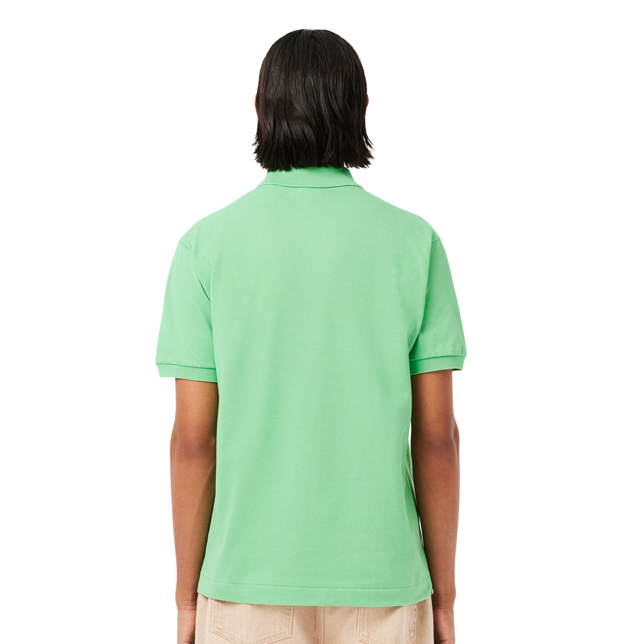 Mens Lacoste Lime Original L.12.12 S/s Polo Shirt