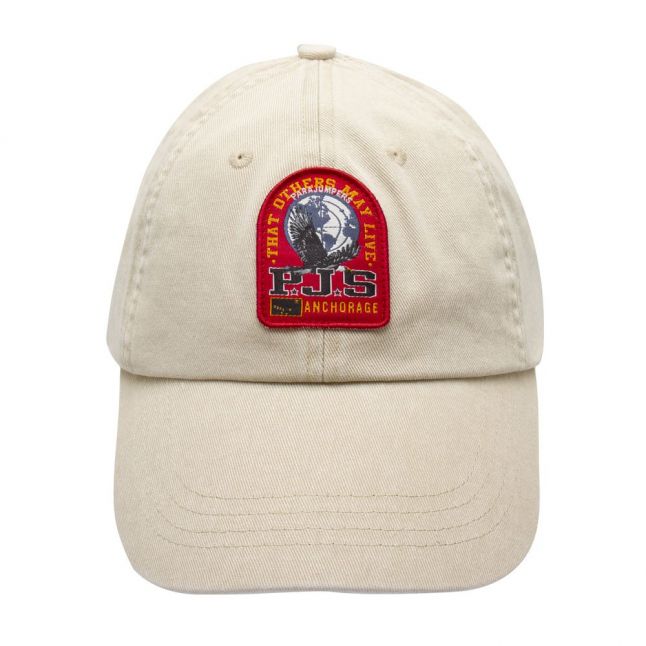 Boys Ecru Patch Cap