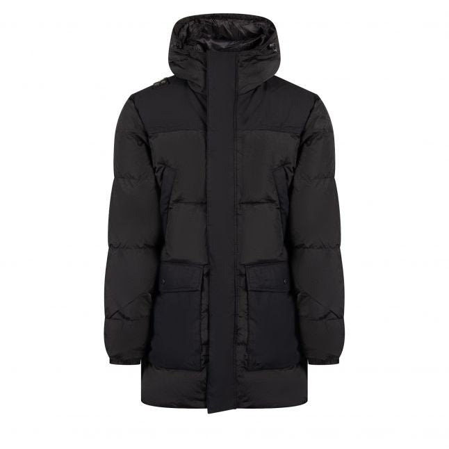 Mens Black Recoil Down Coat