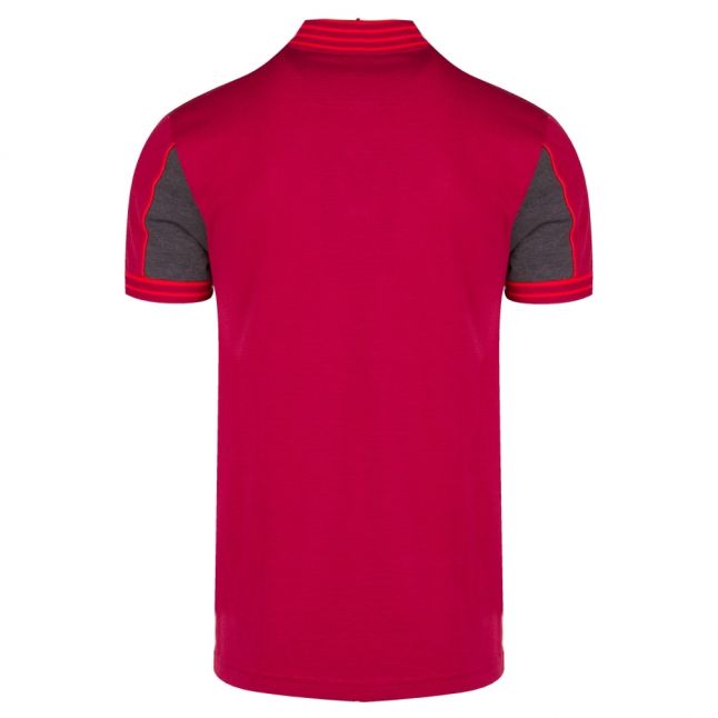 Athleisure Mens Red Paule 1 Slim Fit S/s Polo Shirt