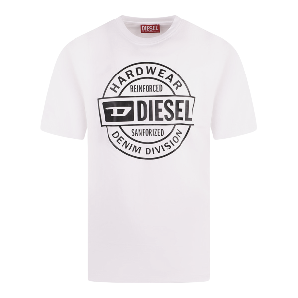 Mens Bright White T-Just-L21 S/s T Shirt