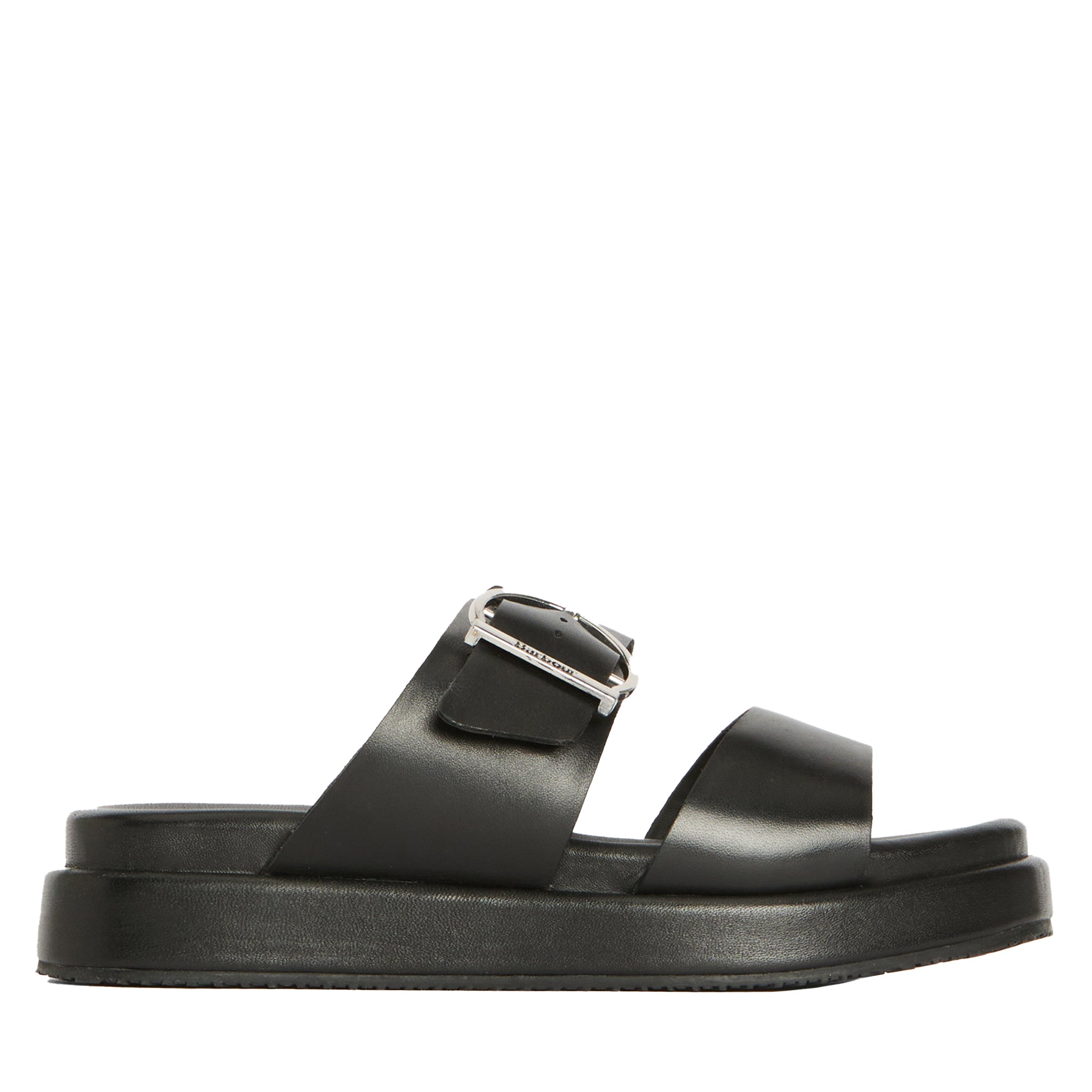 Womens Barbour Black Adele Sandals