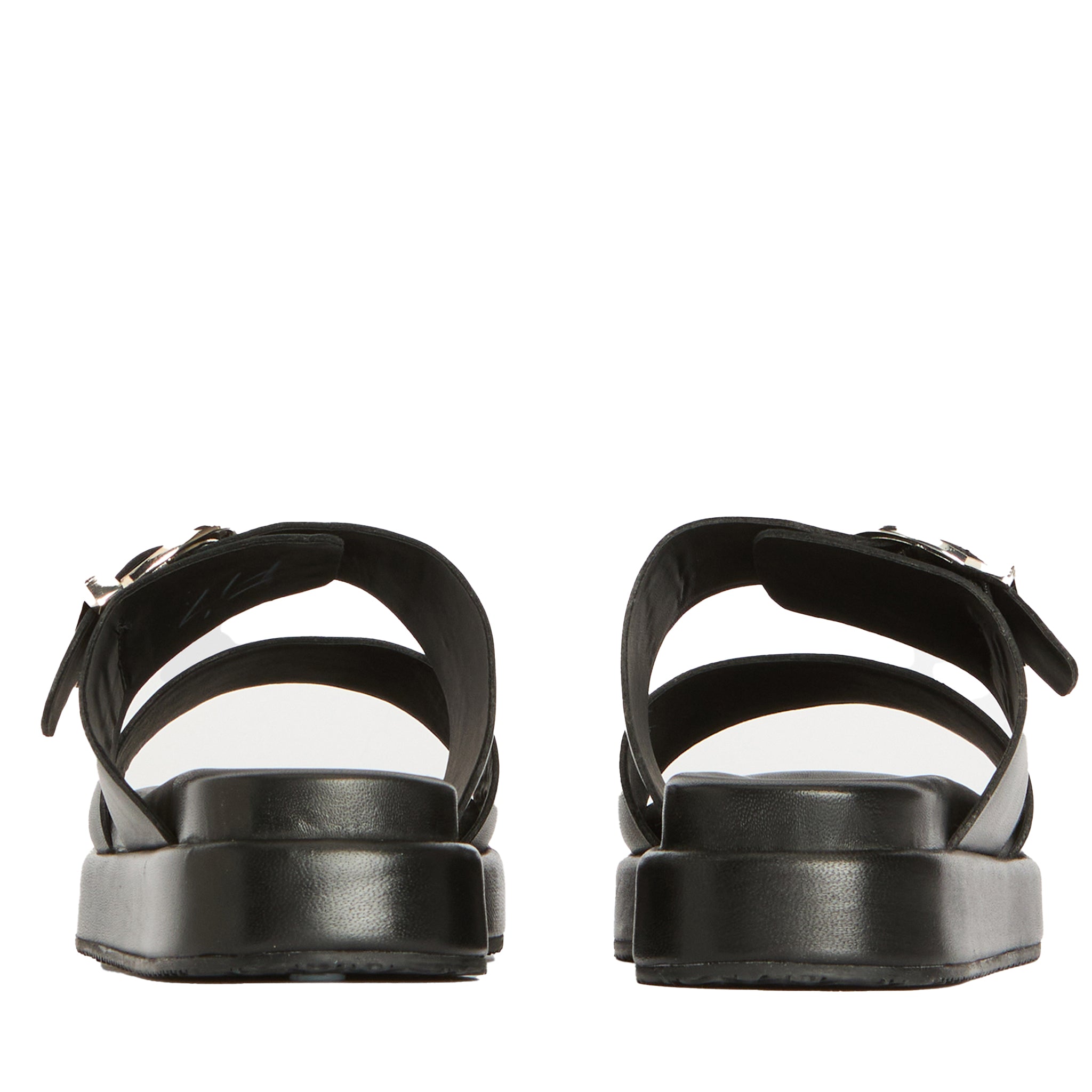 Womens Barbour Black Adele Sandals