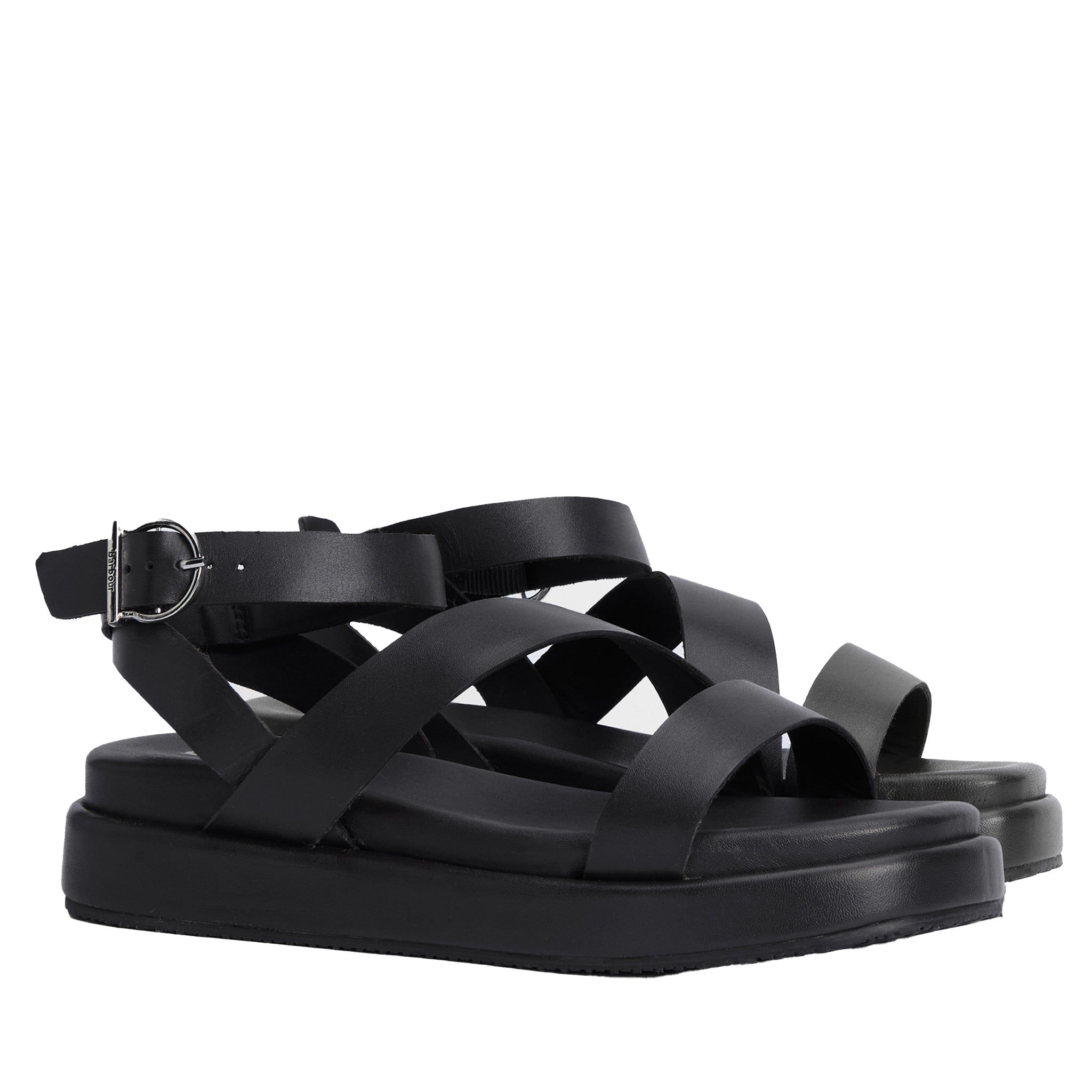 Womens Barbour Black Ivy Sandals