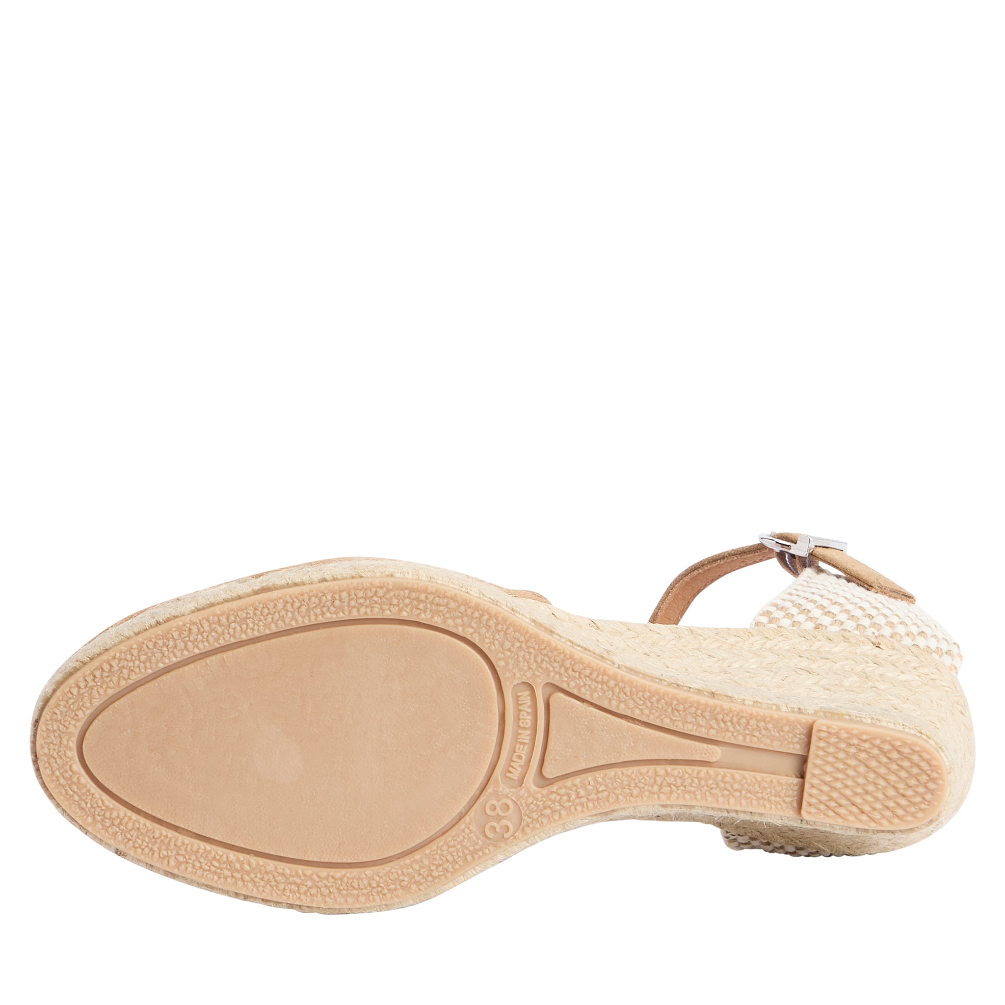 Womens Barbour Tan Suede Elder Espadrille Wedges