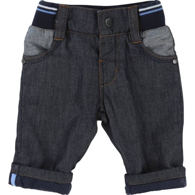 Baby Dark Blue Wash Jeans