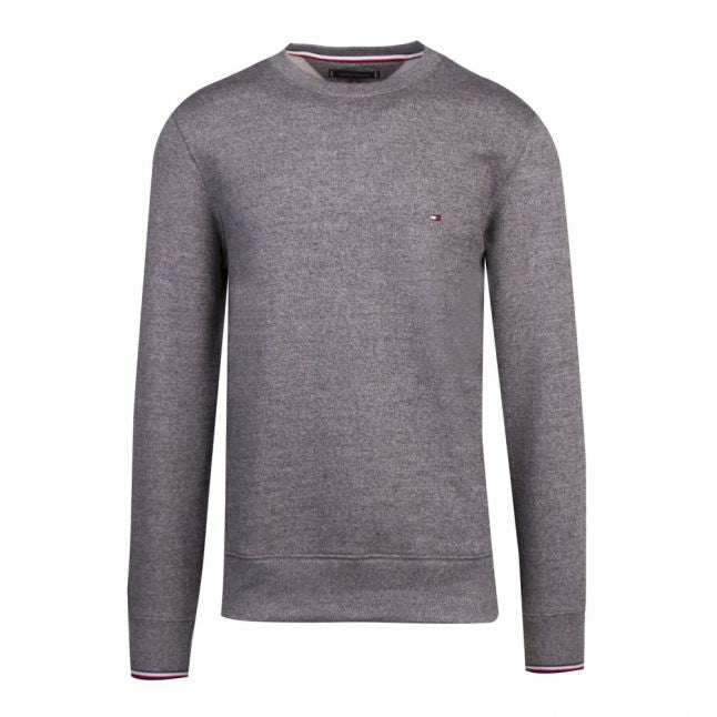 Mens Silver Heather Mouline Sweat Top