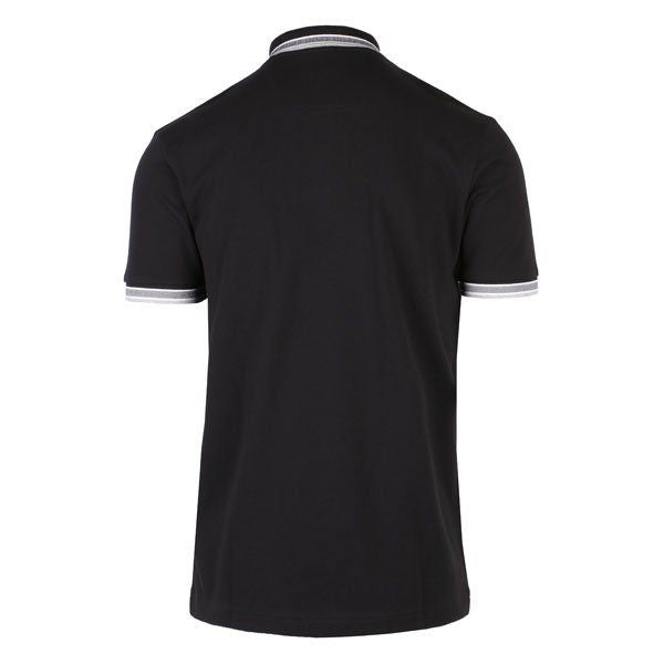 Mens Black Paddy Regular Fit S/s Polo Shirt