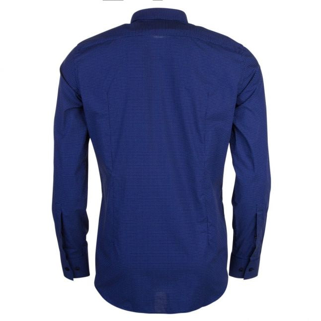 Mens Navy C-Jenno Slim L/s Shirt