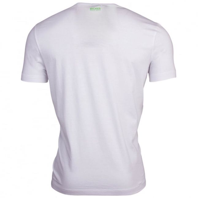 Green Mens White Teeos S/s T Shirt