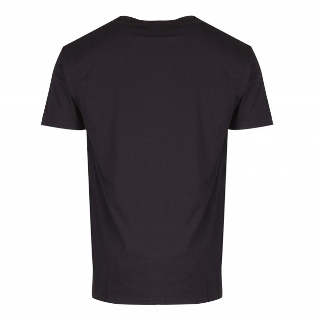 Mens Black Large Logo Boxy S/s T Shirt