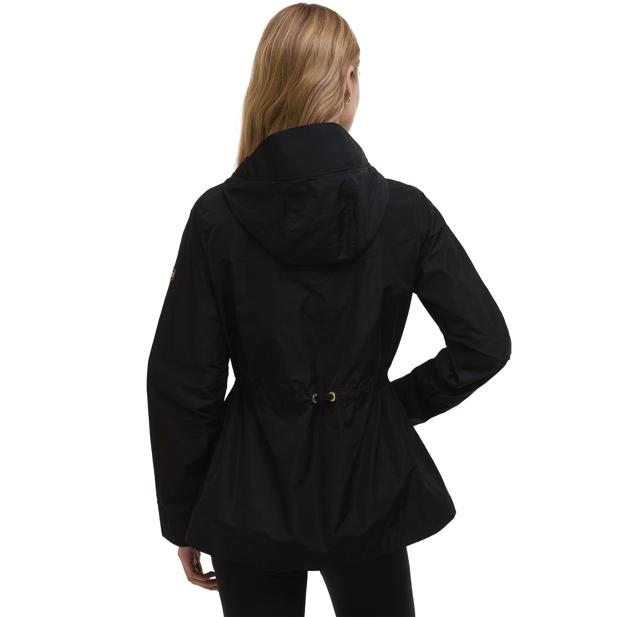 Womens Barbour International Black Piper Showerproof Jacket