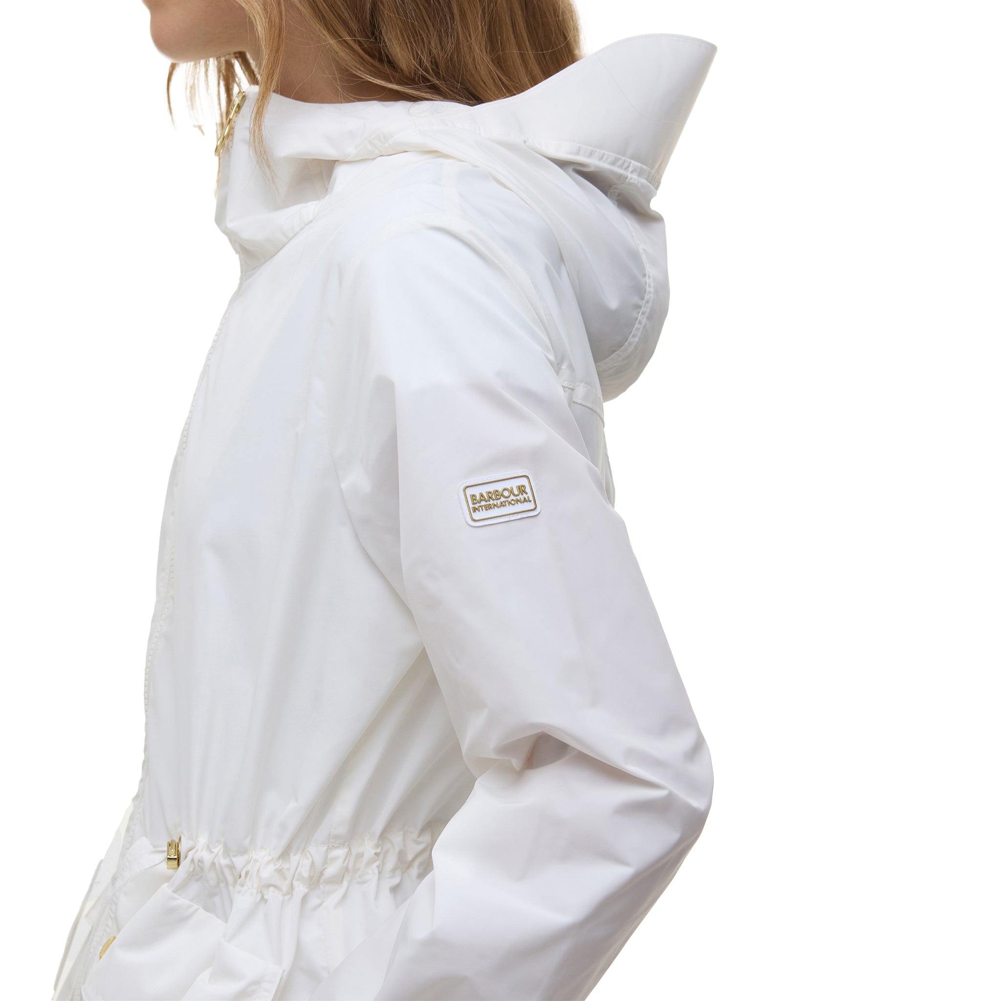 Womens Barbour International Neutral Piper Showerproof Jacket