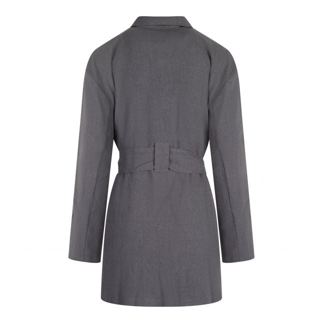 Womens Grey Morgan Tailored Cargo Mini Dress