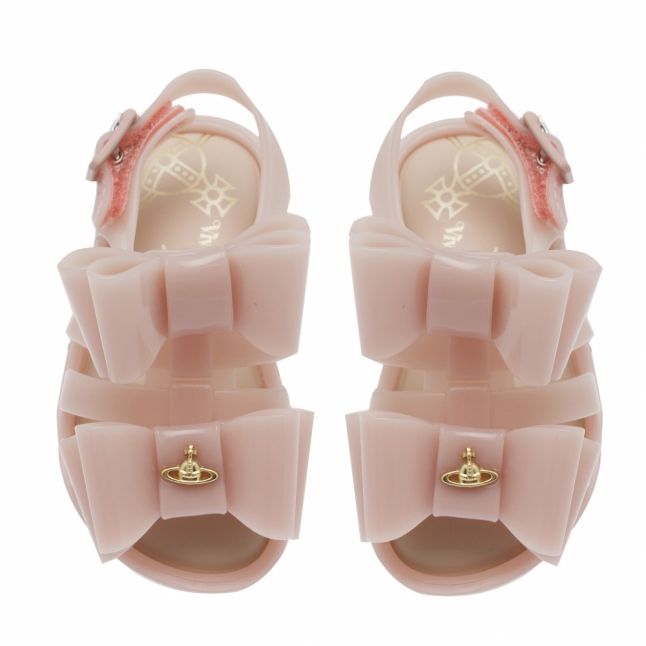 Vivienne Westwood Girls Pink Bows Mini Flox 21 Sandals (4-9)