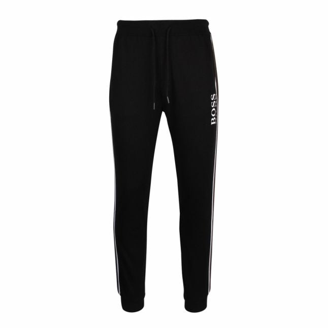 Mens Black/Khaki Authentic Block Logo Sweat Pants