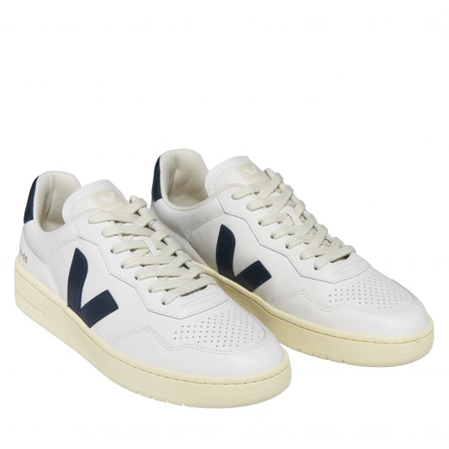 Mens Extra White/Nautico V-90 Trainers