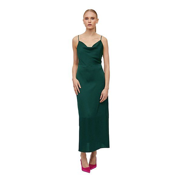 Womens Ponderosa Pine Viravenna Satin Cami Dress