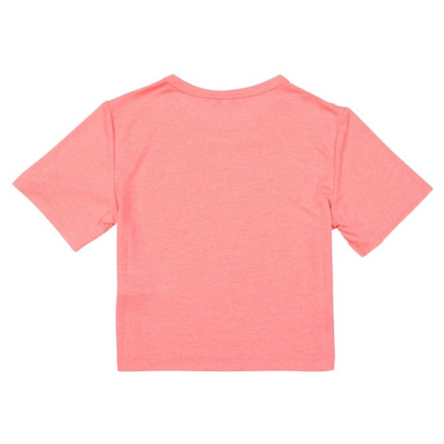 Girls Neon Coral JG 2 Bis S/s T Shirt