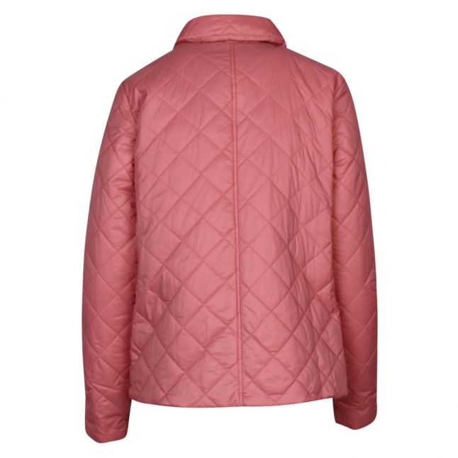 Womens Vintage Rose Overwash Quilted Jacket