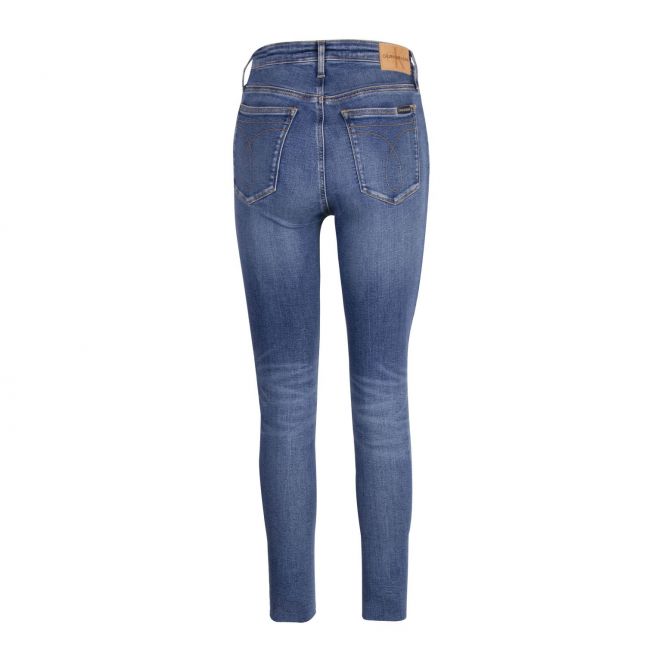 Womens Mid Blue CKJ 010 High Rise Skinny Jeans