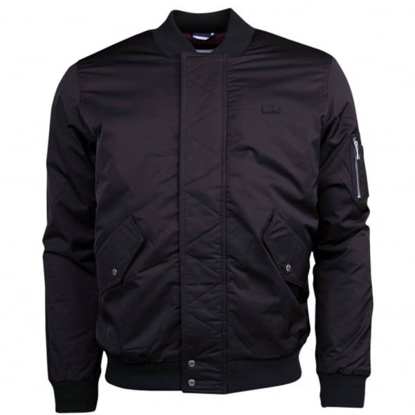 Mens Black Textured Jacket