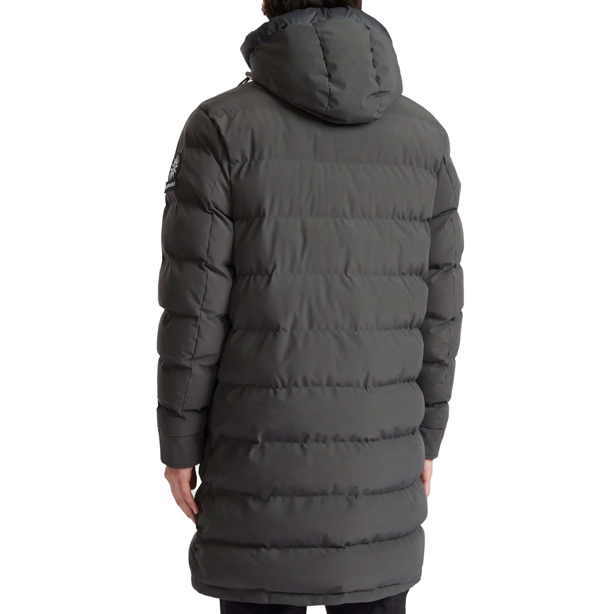 Mens Sandbanks Charcoal Branksome Padded Coat