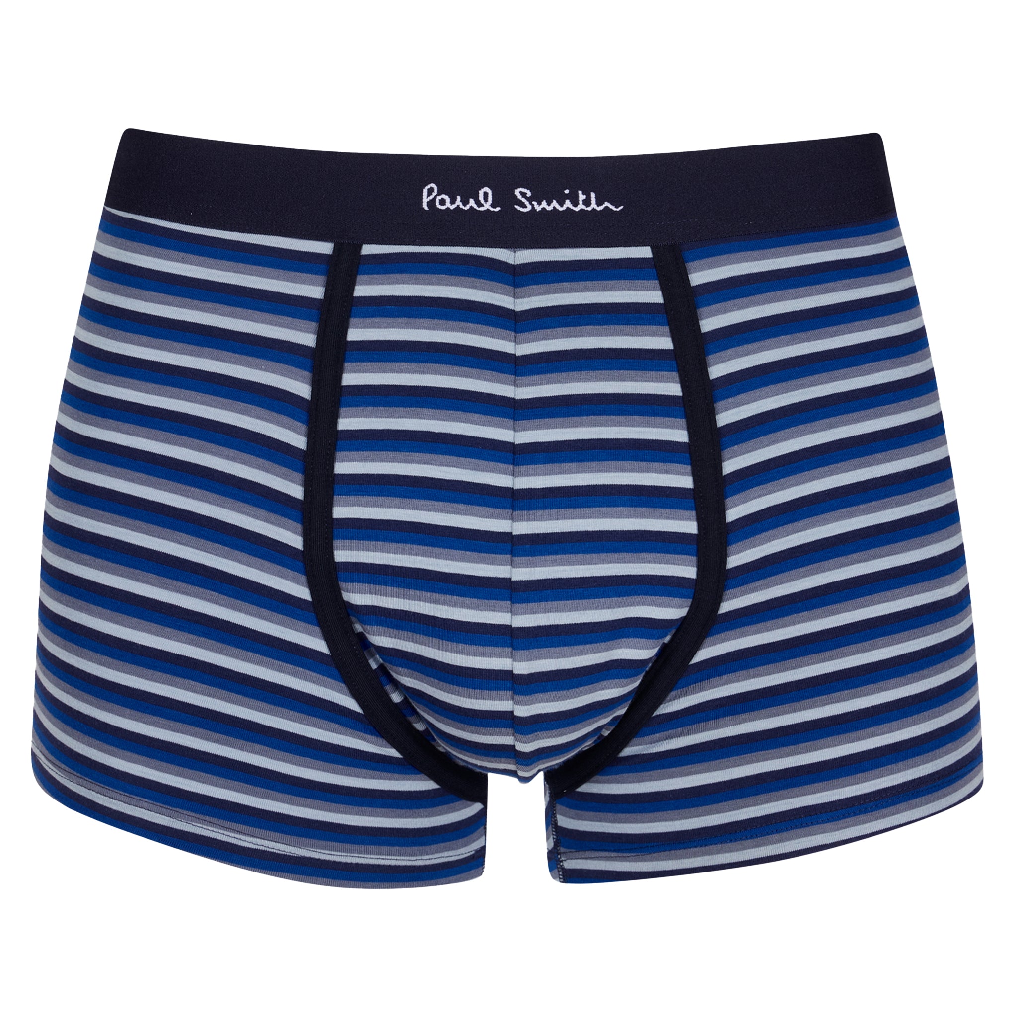 Mens Paul Smith Blue Mix 3 Pack Trunks