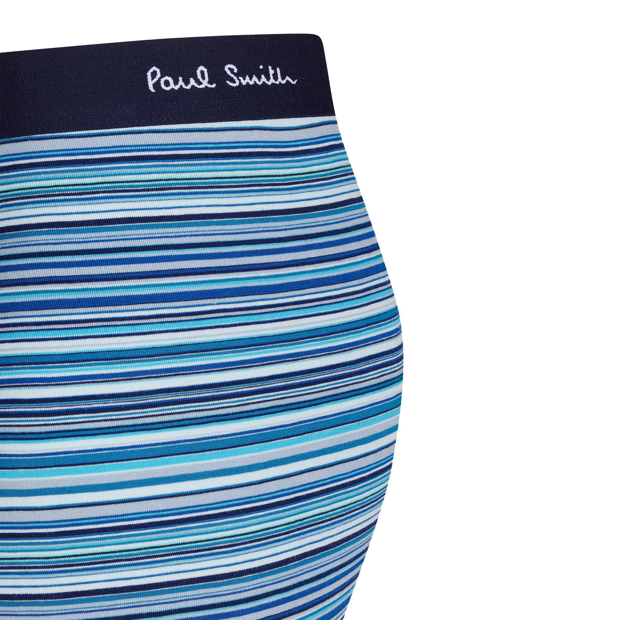 Mens Paul Smith Blue Mix 3 Pack Trunks