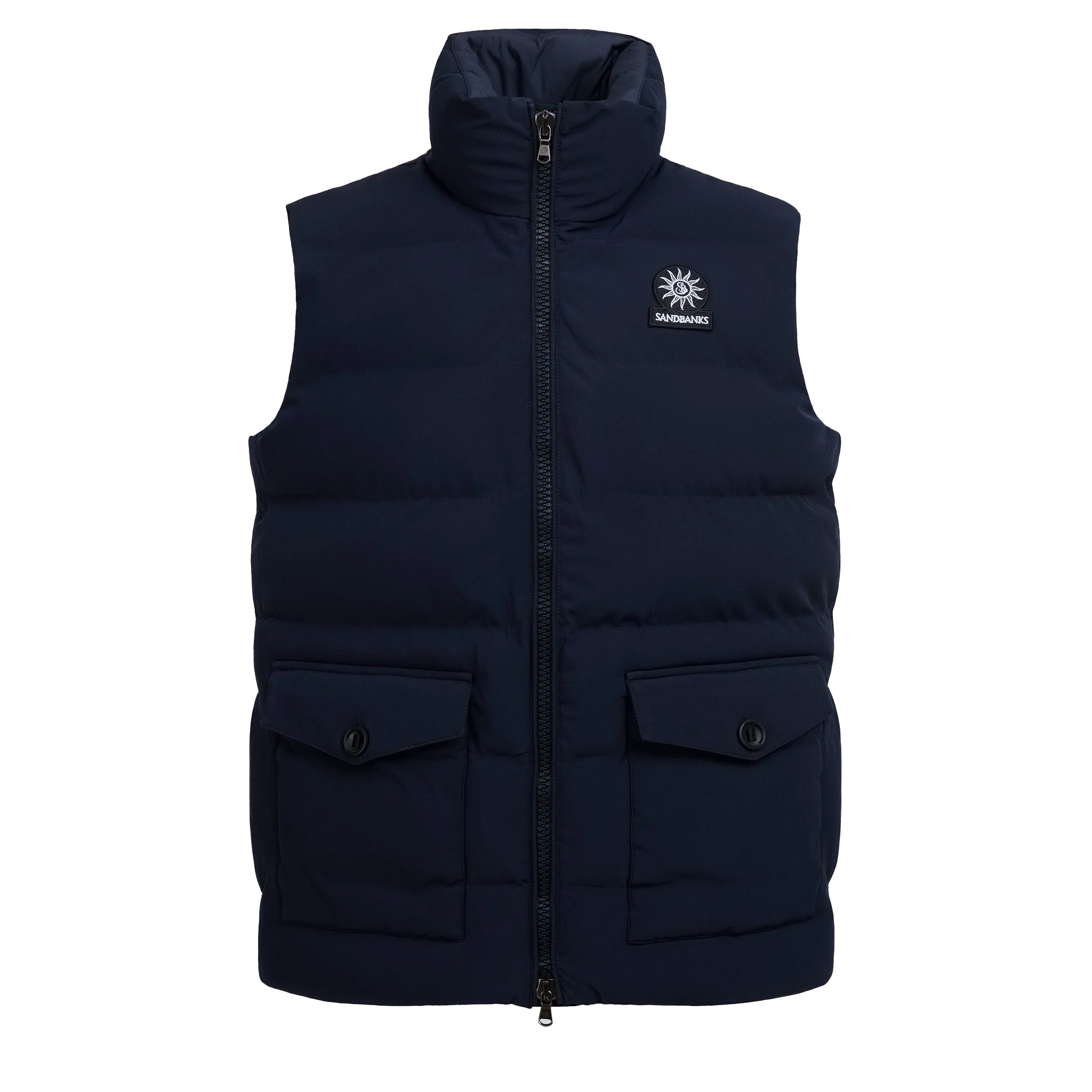 Mens Sandbanks Navy Explorer Gilet