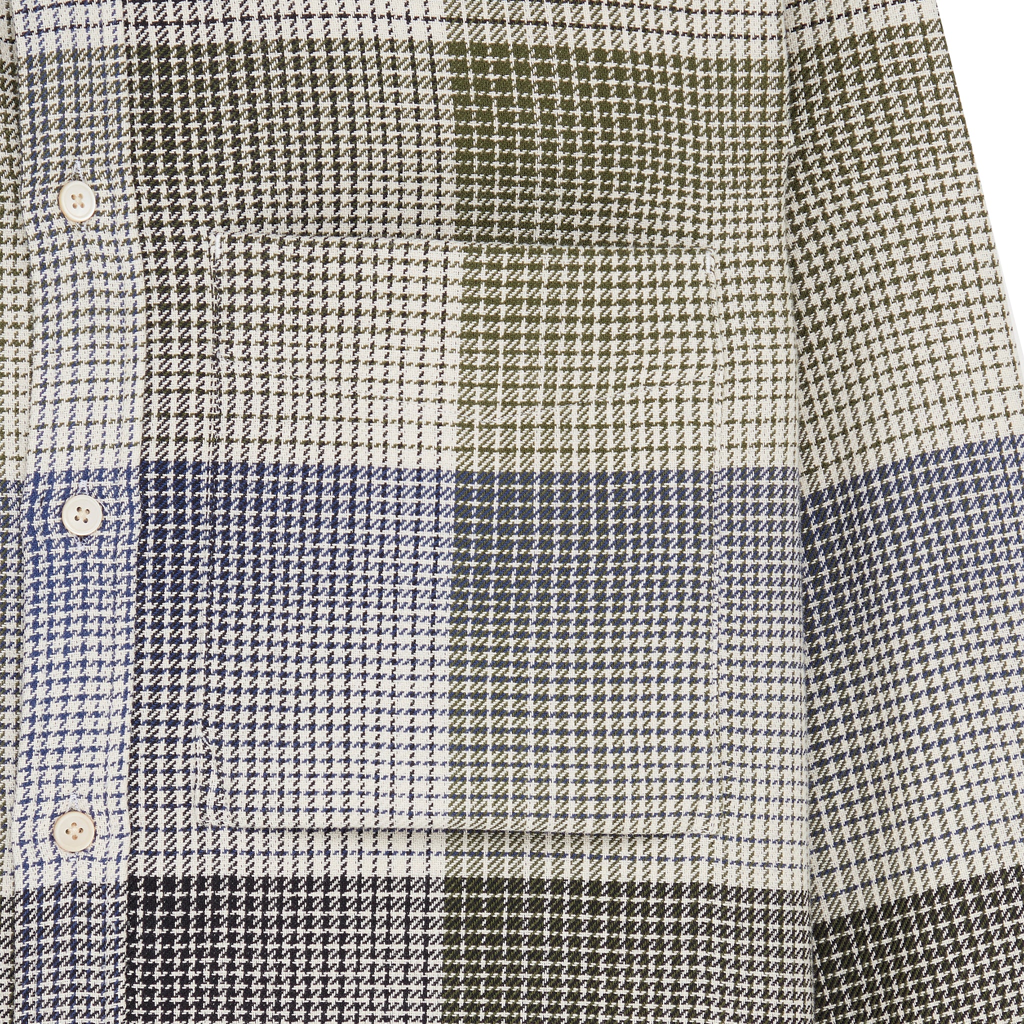 Mens Paul Smith Brown Natural Casual Check Overshirt