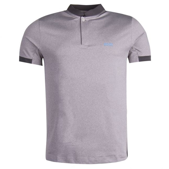 Athleisure Mens Grey Pavotech S/s Polo Shirt