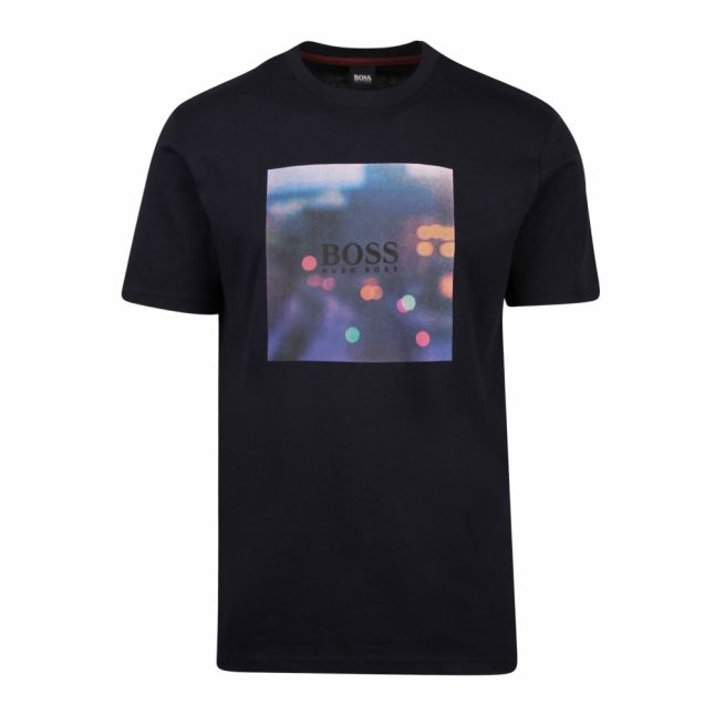 Casual Mens Dark Blue TipOff 3 S/s T Shirt