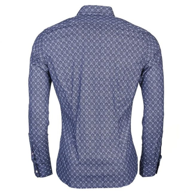 Mens Navy S-Blanca L/s Shirt