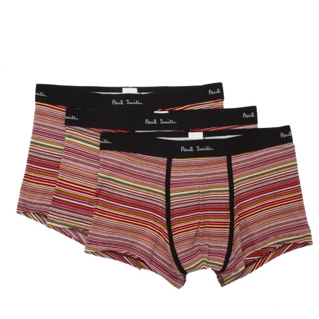 Mens Multi Stripe 3 Pack Trunks