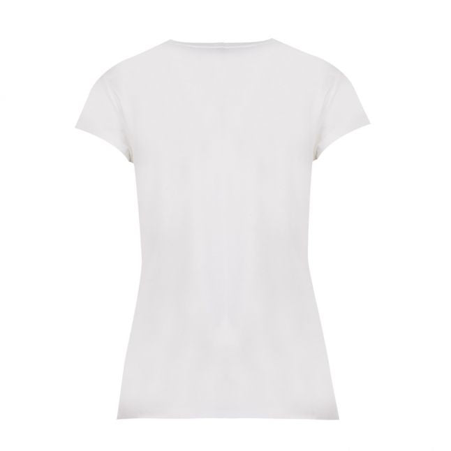 Womens Ivory Salii Pearl Fitted S/s T Shirt