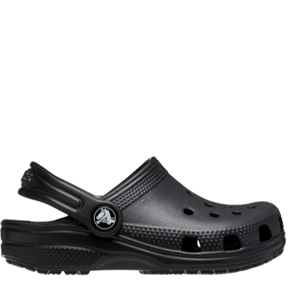 Toddler Black Classic Clog