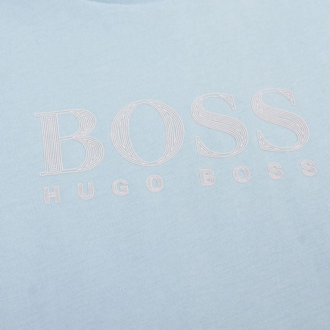 Boys Sea Green Graphic Logo S/s T Shirt