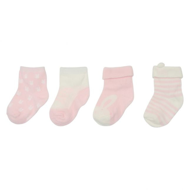 Baby Rose 4 Pack Socks