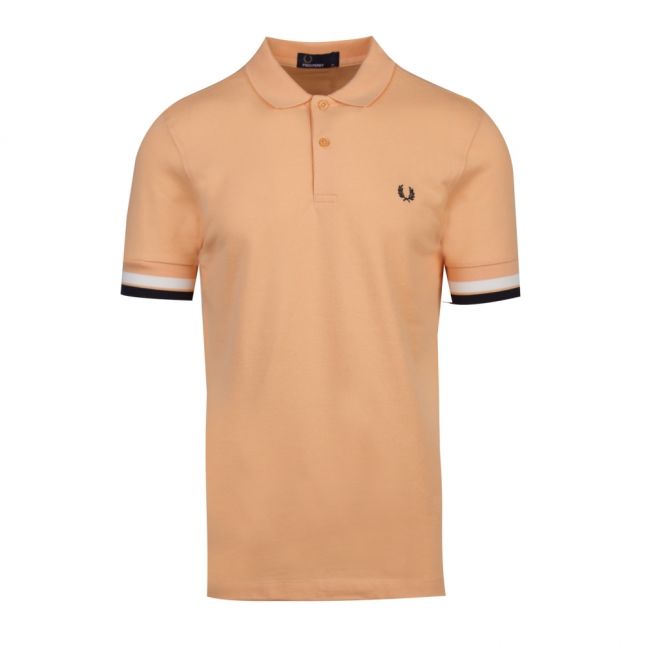 Mens Apricot Bold Cuff S/s Polo Shirt