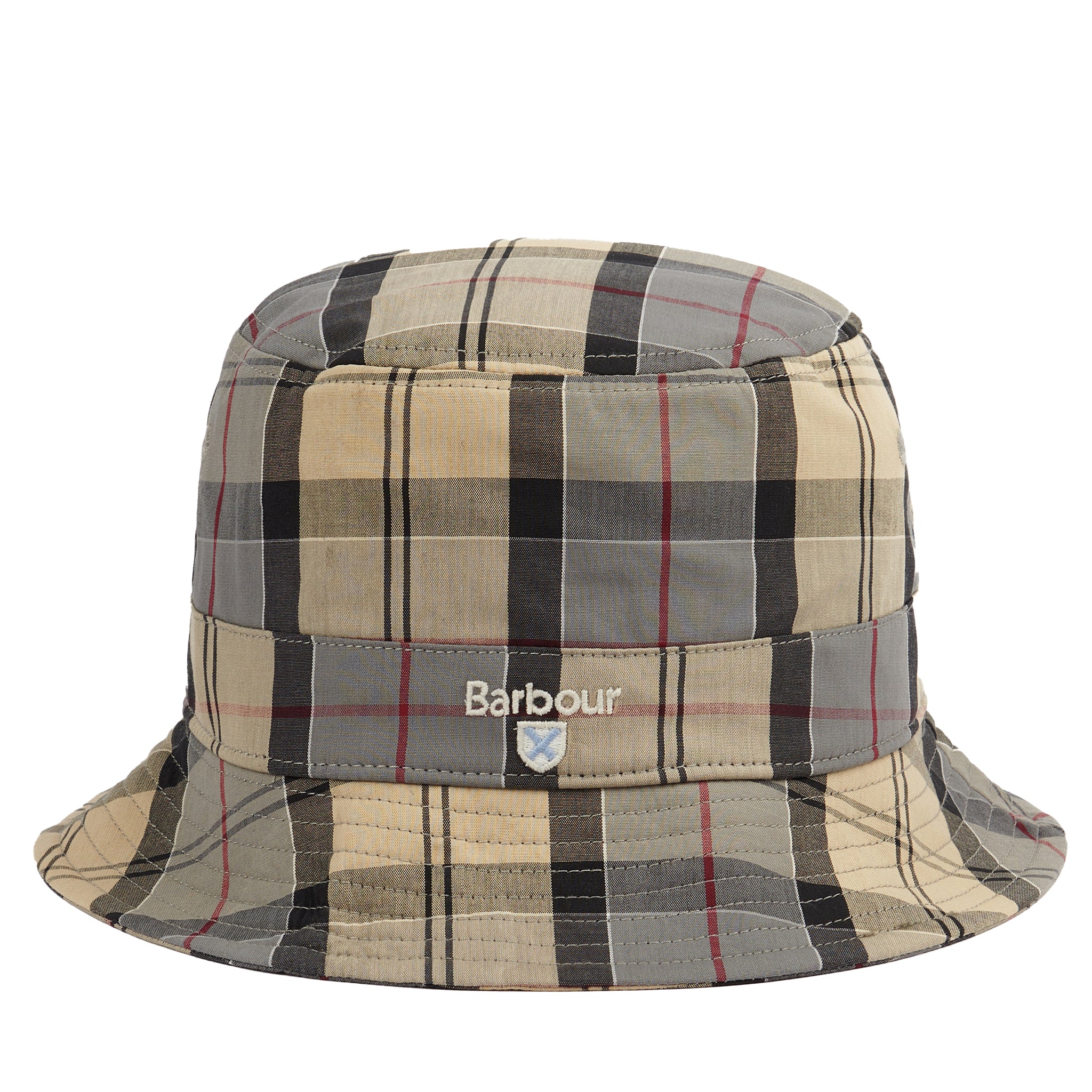 Mens Barbour Dress Tartan Bucket Hat