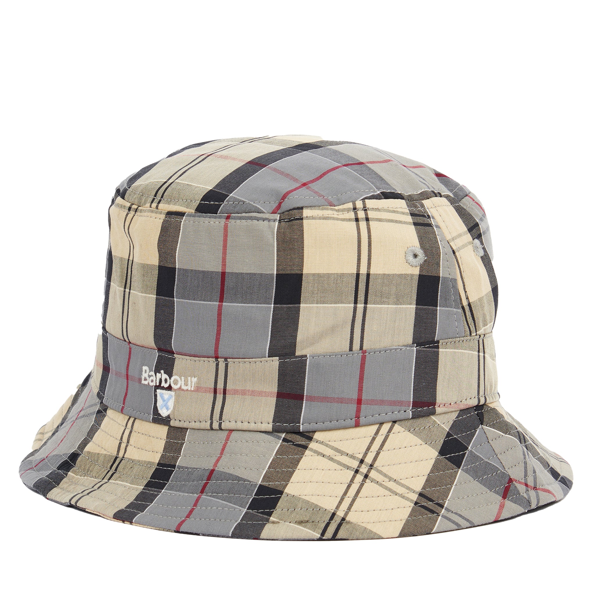 Mens Barbour Dress Tartan Bucket Hat