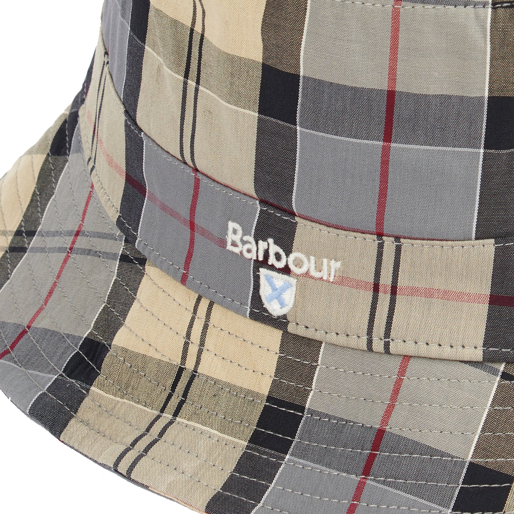 Mens Barbour Dress Tartan Bucket Hat