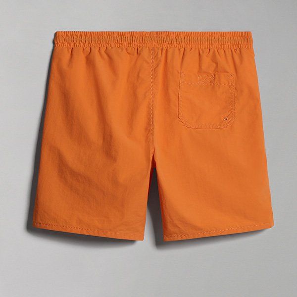 Mens Napapijri Orange Amber V-Morgex Swim Shorts