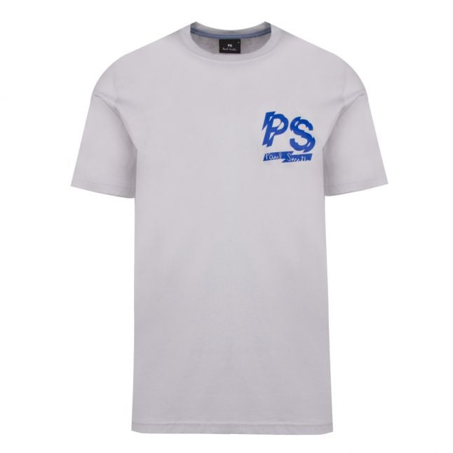 Mens Light Blue PS Logo Regular Fit S/s T Shirt