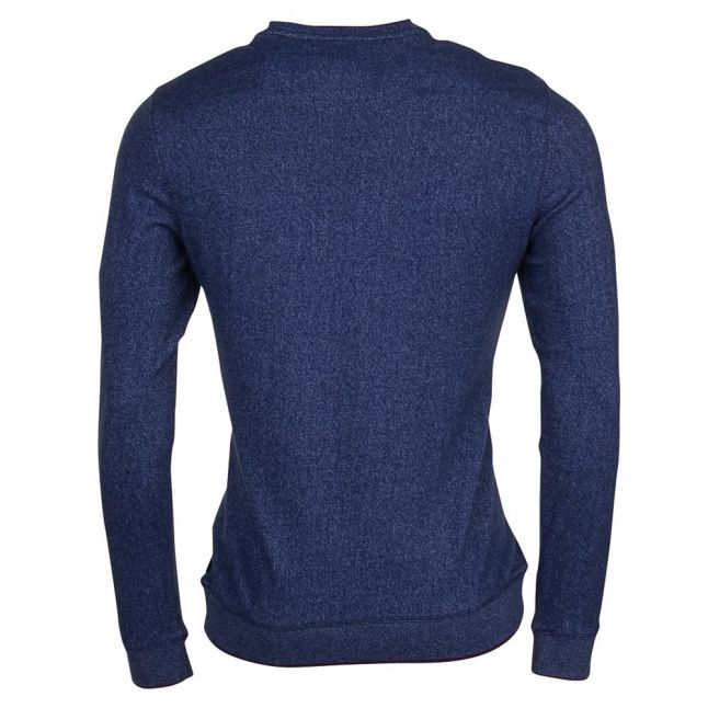 Mens Navy Malibo Crew Knitted Jumper