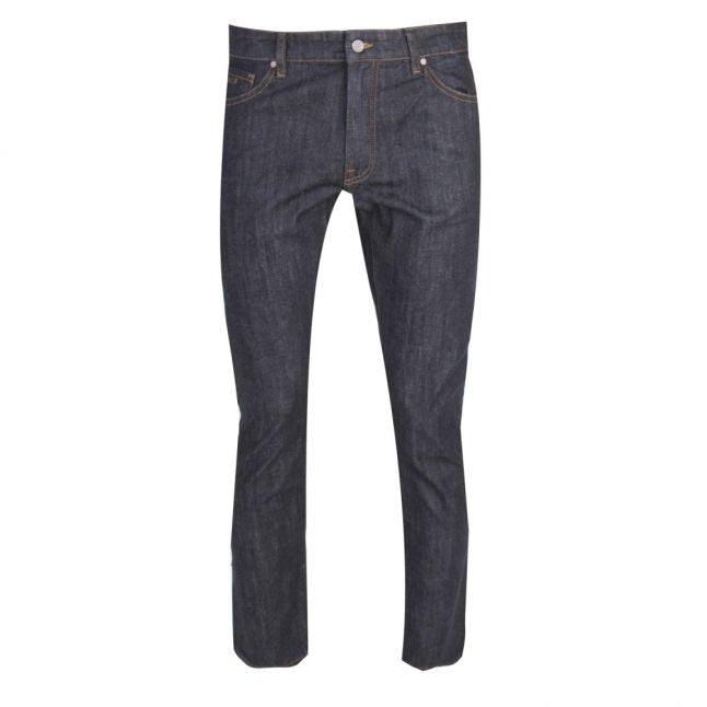 Casual Mens Dark Blue Maine Regular Fit Jeans